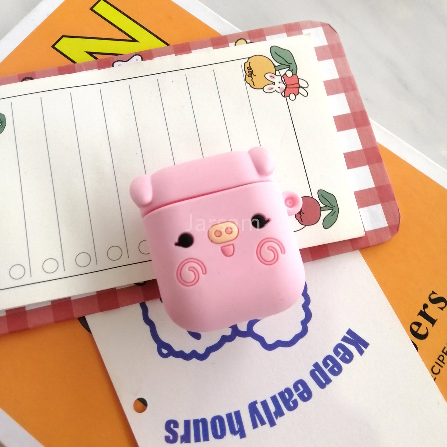 Cute Cartoon Silicone Cases for Airpods 1 2 Protective Wireless Earphone Charging Cover for Airpods Case