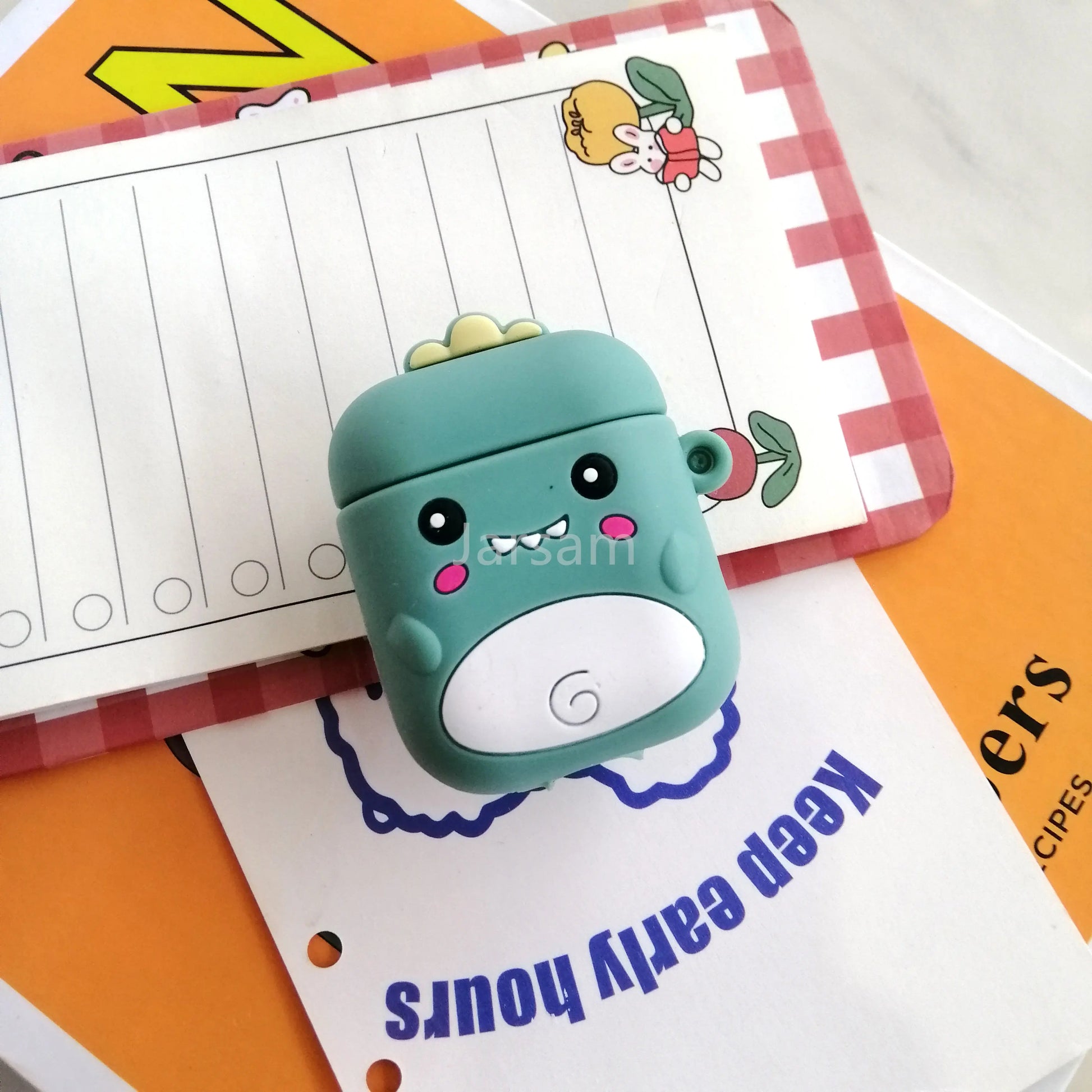 Cute Cartoon Silicone Cases for Airpods 1 2 Protective Wireless Earphone Charging Cover for Airpods Case